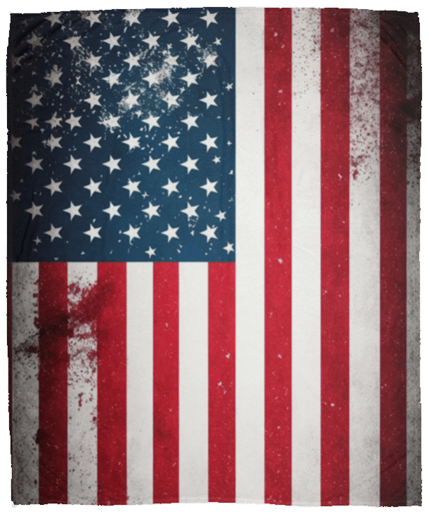 American Flag Blanket