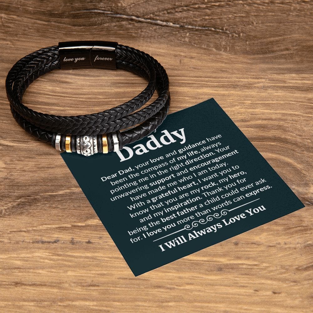 To My Daddy | Love You Forever Bracelet