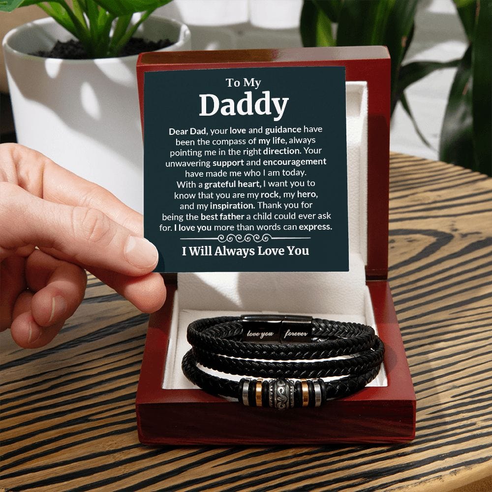 To My Daddy | Love You Forever Bracelet