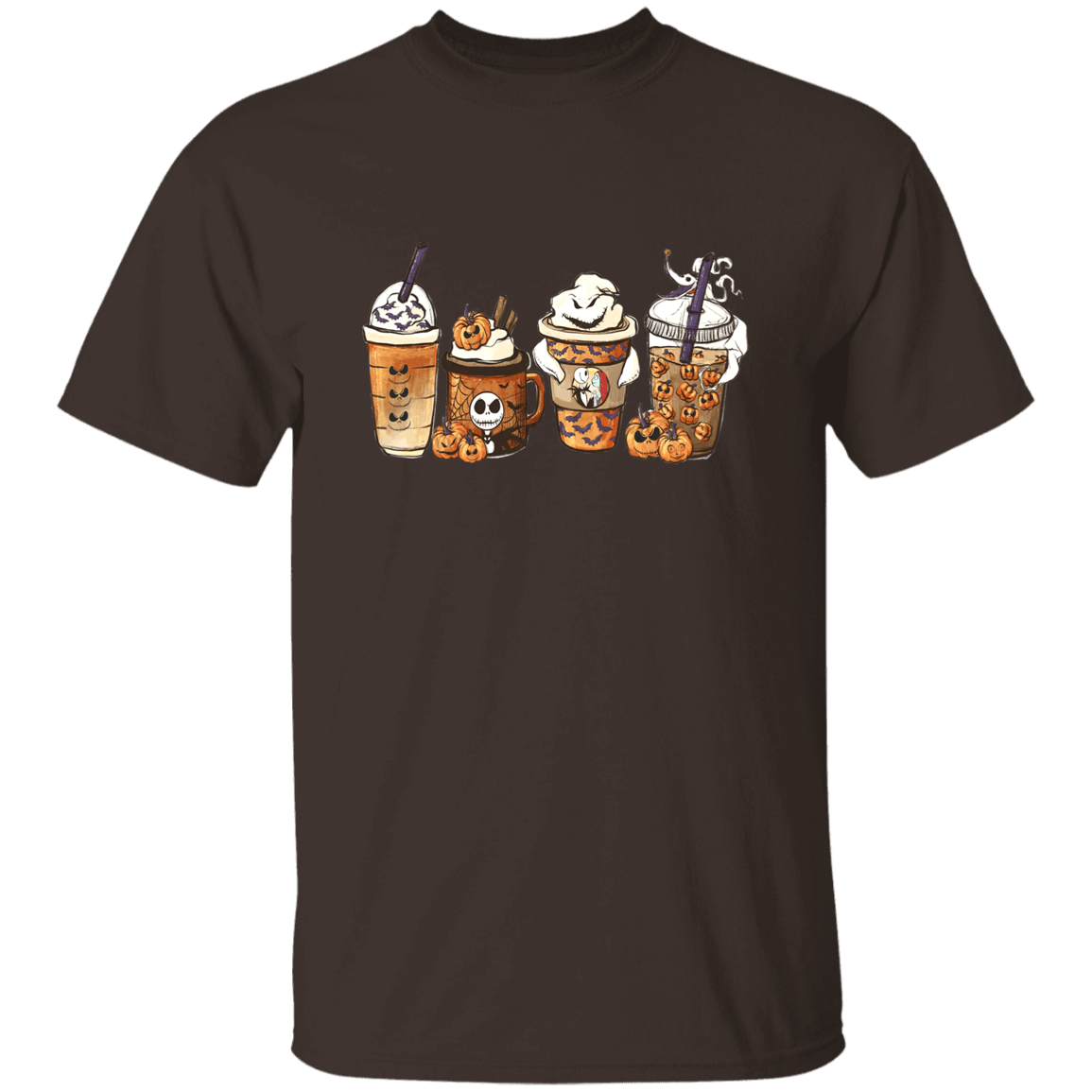 Halloween Nightmare Pumpkin Coffee/Latte T Shirt