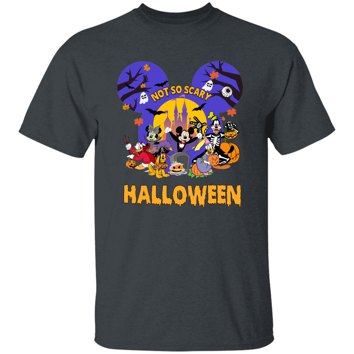 Mickey & Friends Not So Scary T Shirt