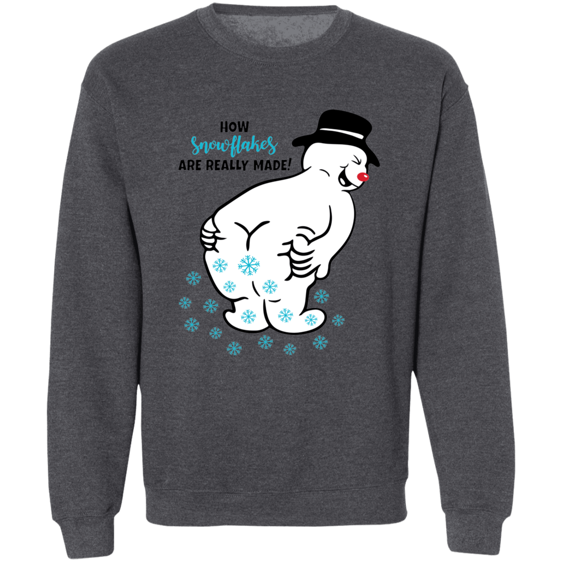 How Snowflakes are Made Sweatshirt