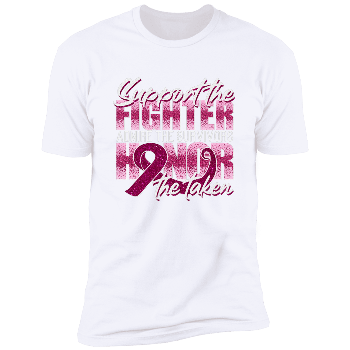 Support Admire Honor Breast Cancer T Shirt