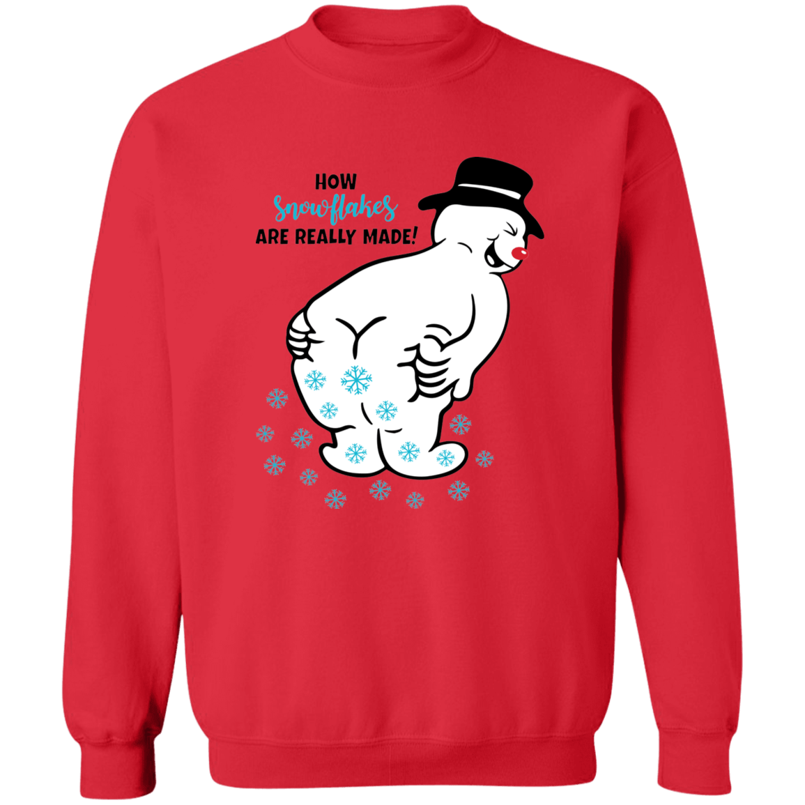 How Snowflakes are Made Sweatshirt