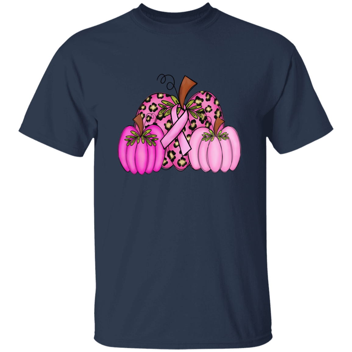 Breast Cancer Pink Ribbon for Halloween T Shirt