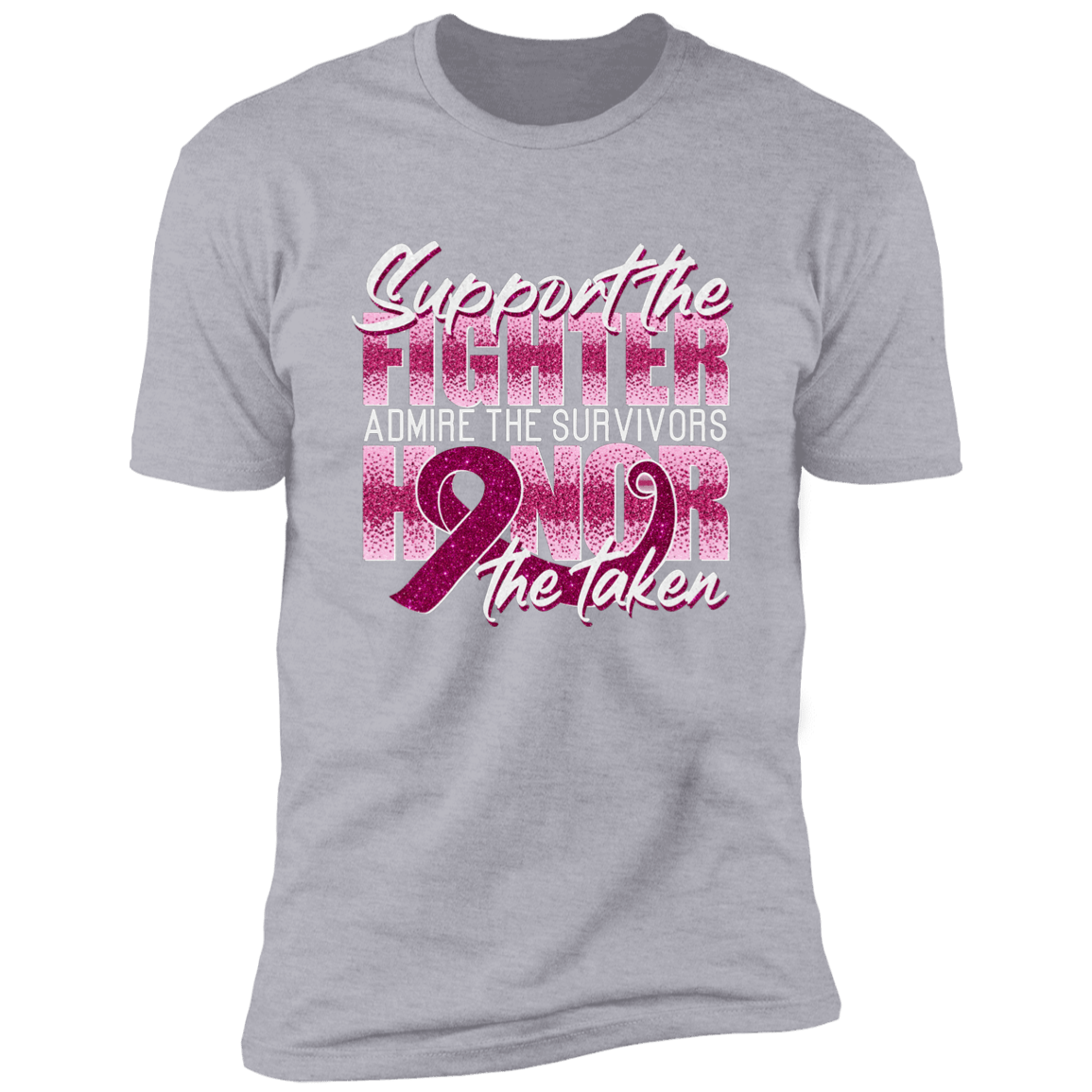 Support Admire Honor Breast Cancer T Shirt