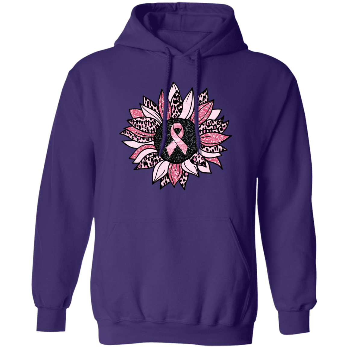 Breast Cancer Awareness Sunflower Hoodie