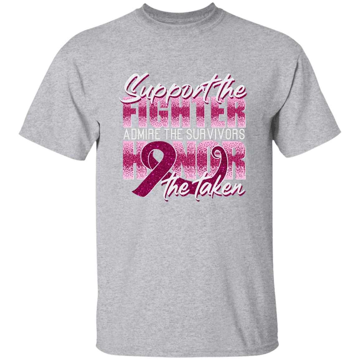 Support Admire Honor Breast Cancer T Shirt