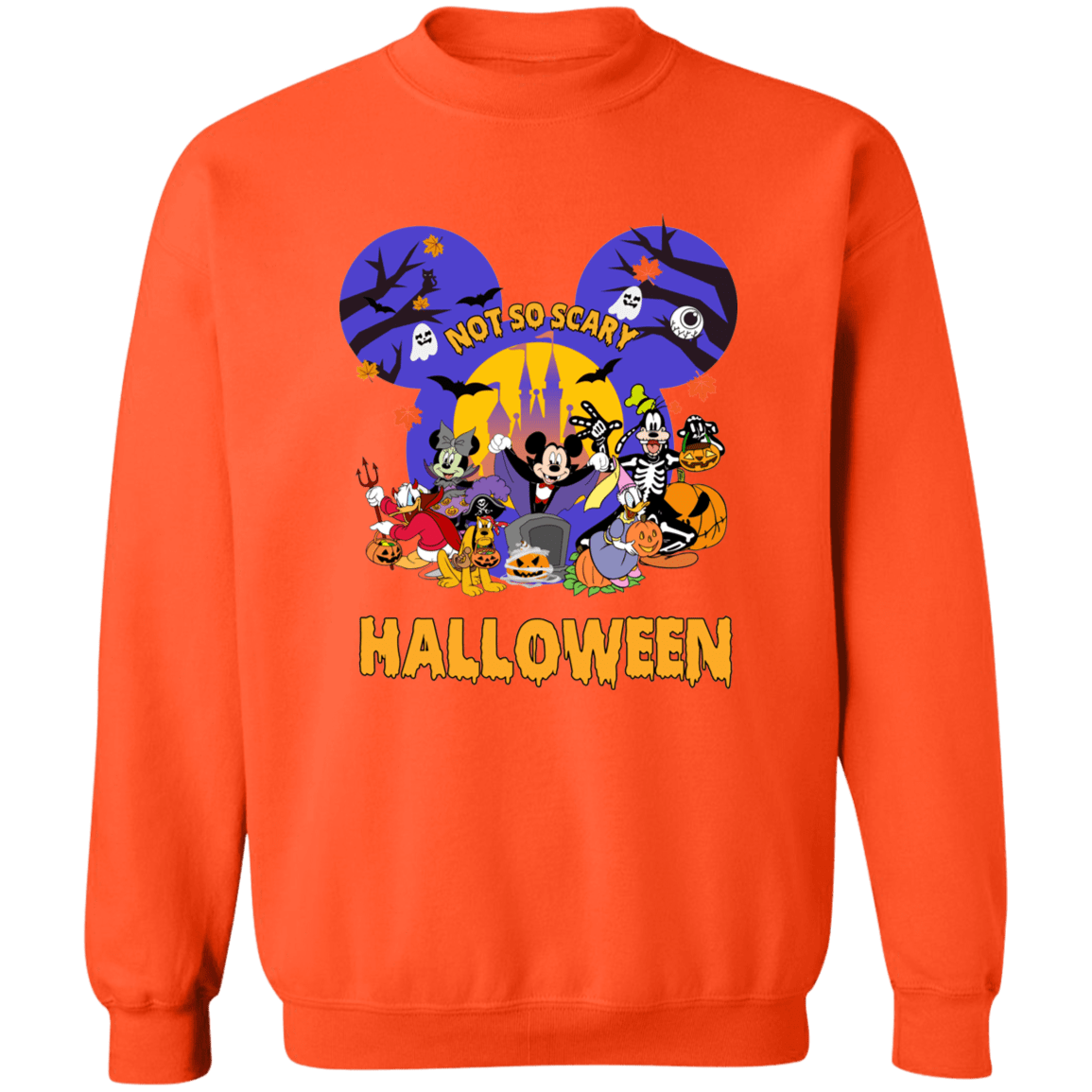 Mickey & Friends Not So Scary Sweatshirt