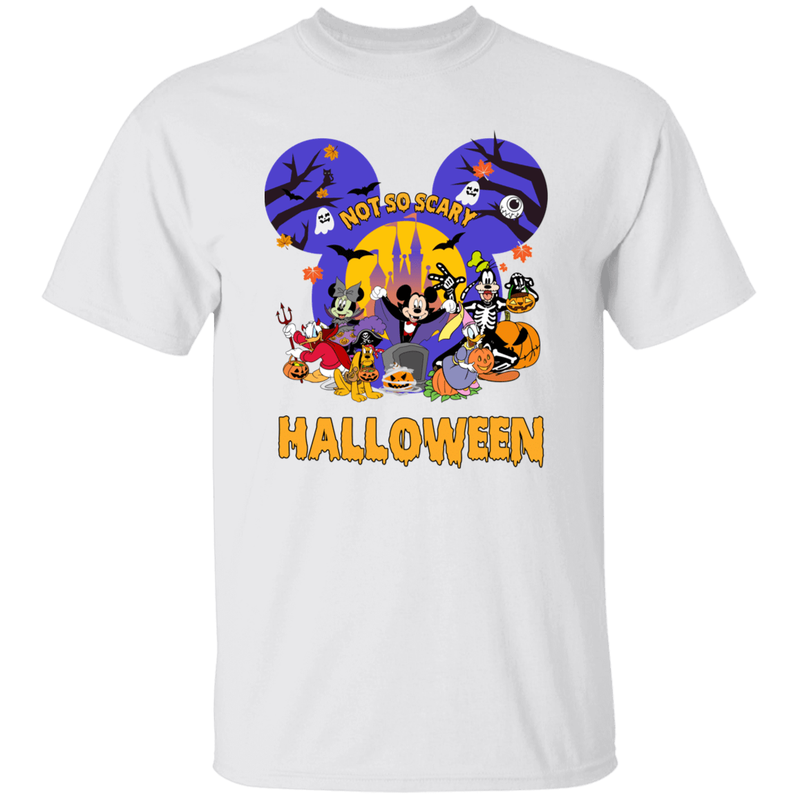 Mickey & Friends Not So Scary T Shirt