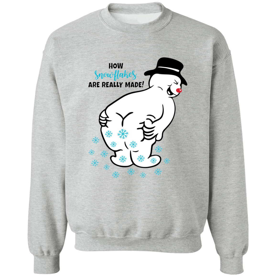 How Snowflakes are Made Sweatshirt
