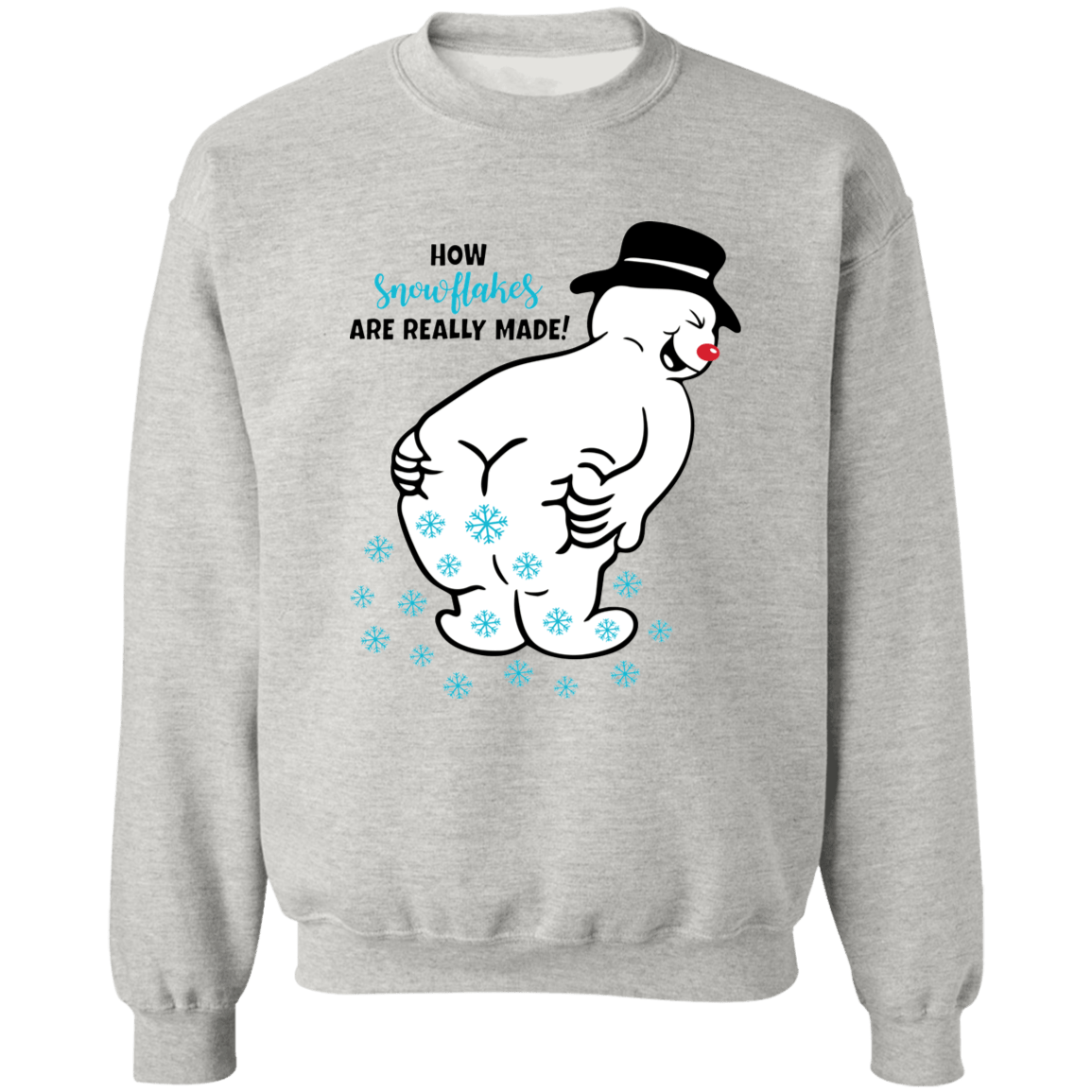 How Snowflakes are Made Sweatshirt