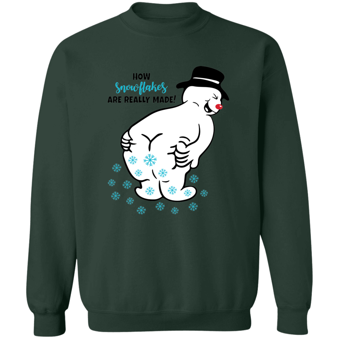 How Snowflakes are Made Sweatshirt