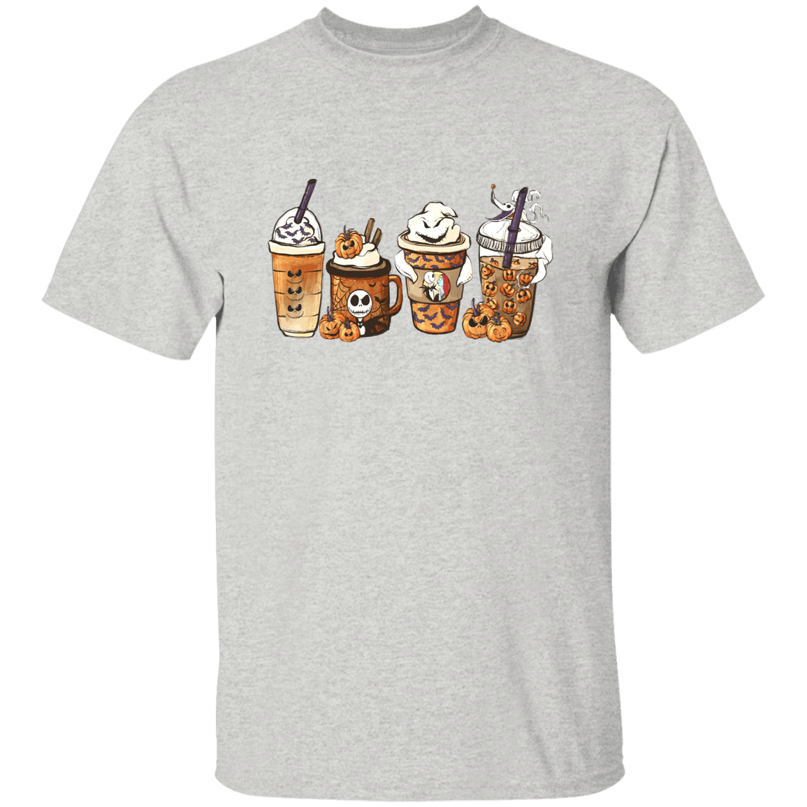 Halloween Nightmare Pumpkin Coffee/Latte T Shirt
