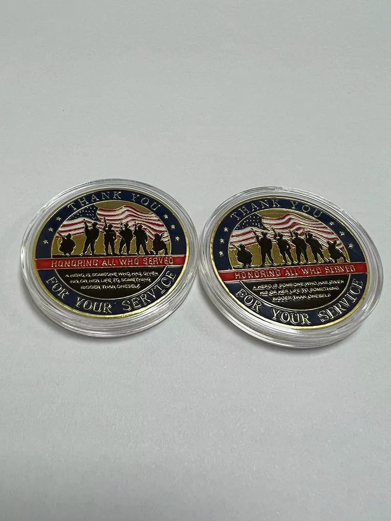 Thank You for Your Service Military Appreciation Challenge Coin