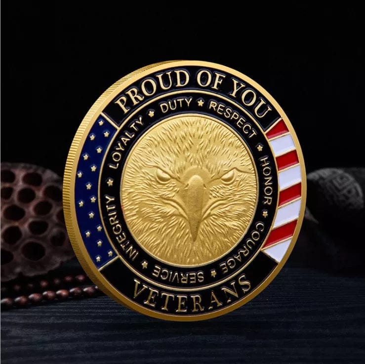 Thank You for Your Service Military Appreciation Challenge Coin