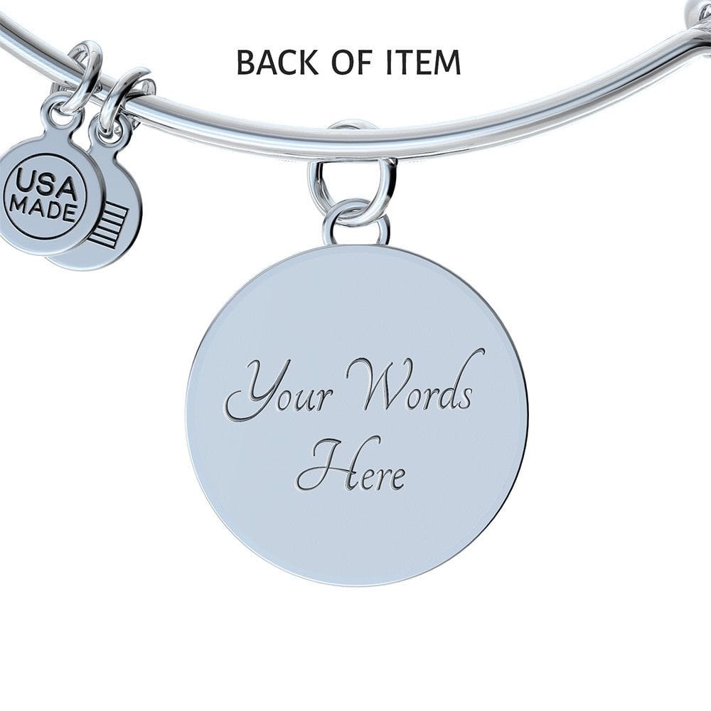 Breast Cancer Awareness Bangle