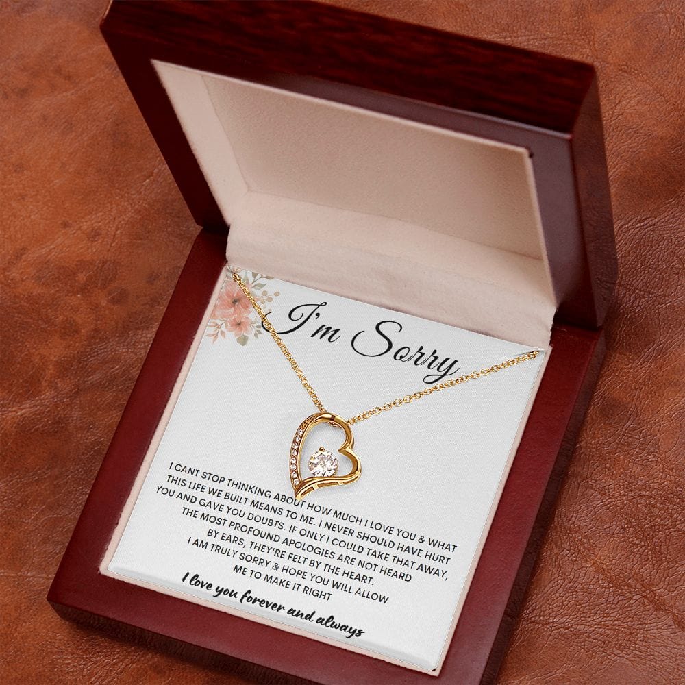 I'm Sorry - Forever Love Necklace