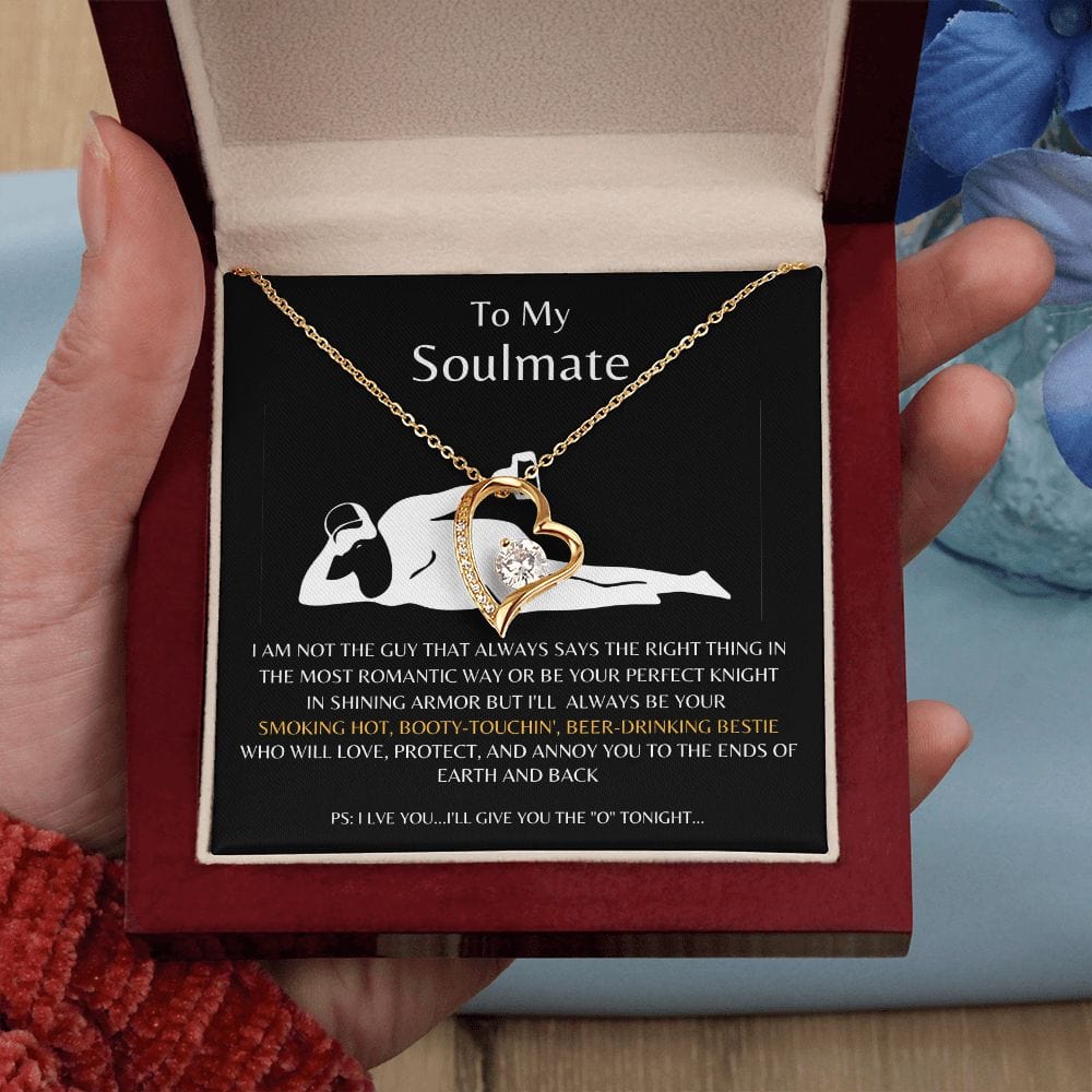 To My Soulmate - Bestie Forever Love Necklace