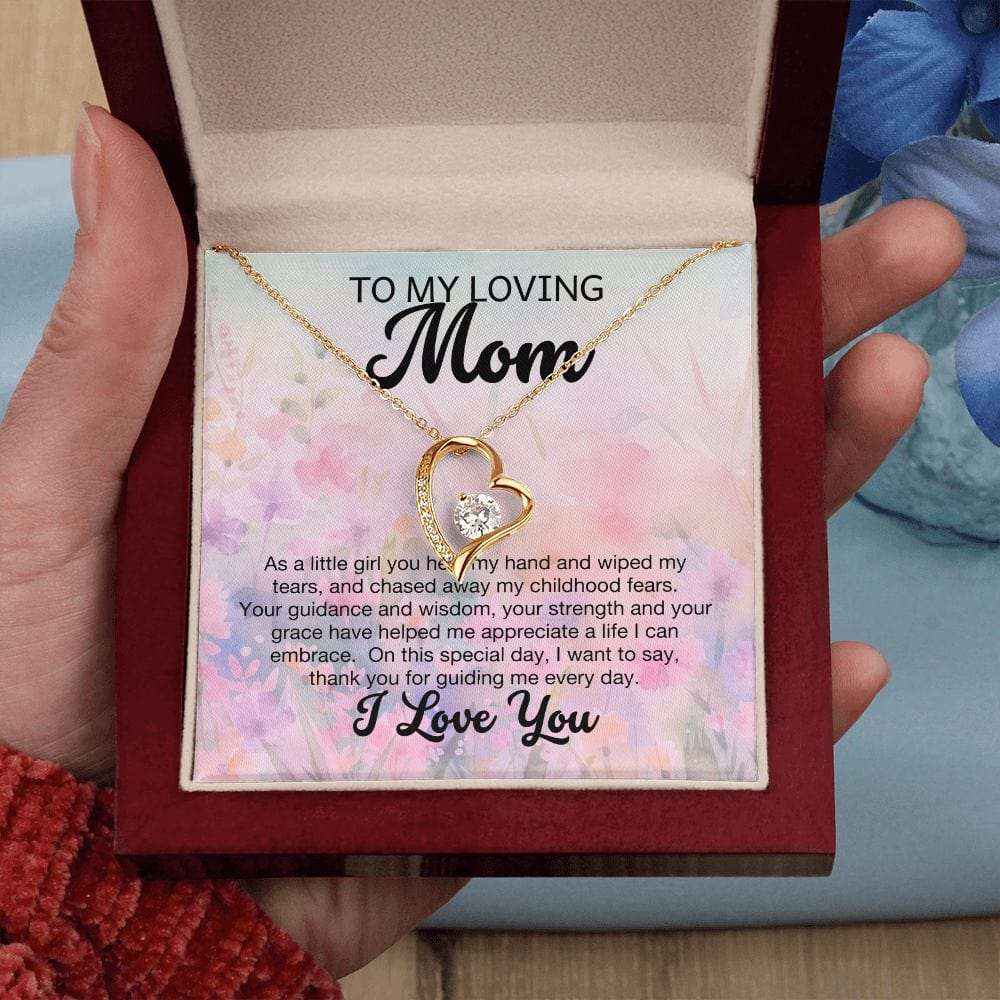 To My Loving Mom | Forever Love Necklace