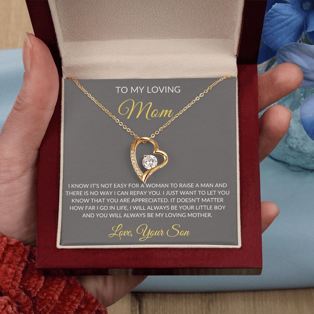 To My Loving Mom | Forever Love Necklace