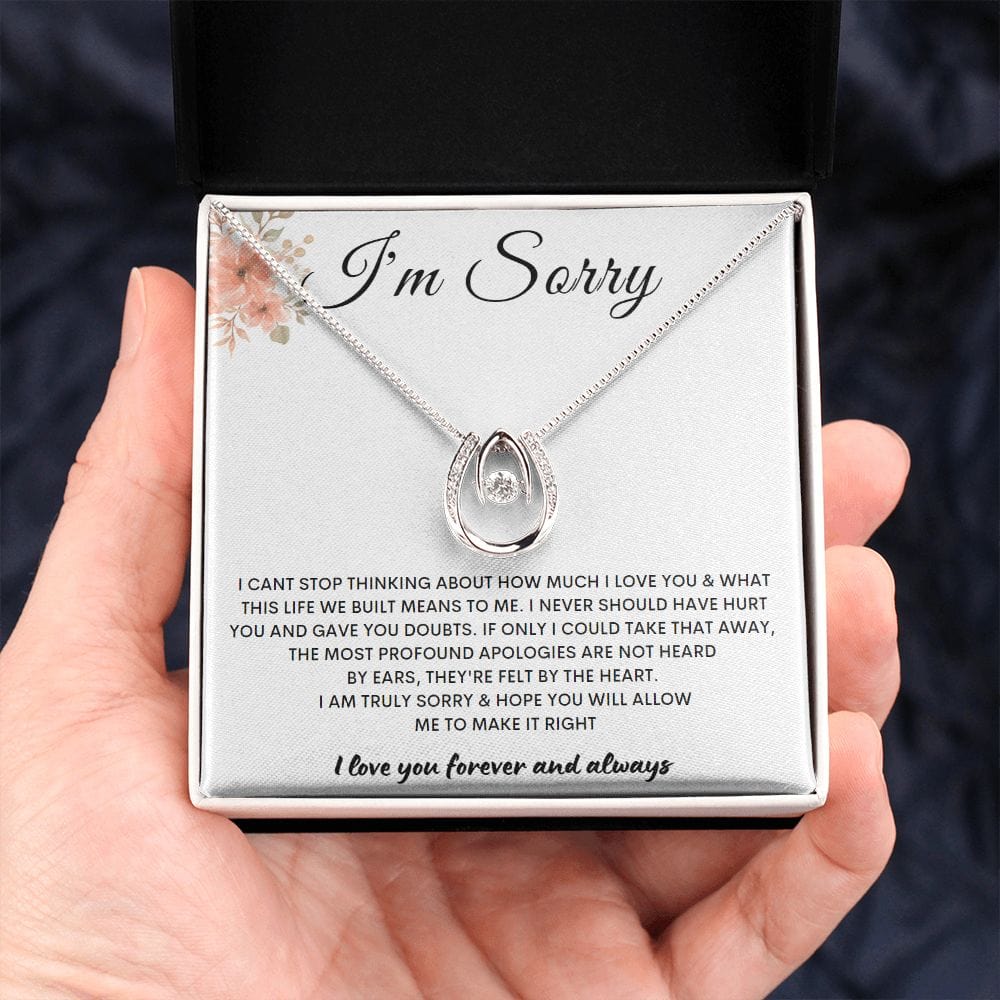 I'm Sorry - Lucky in Love Necklace