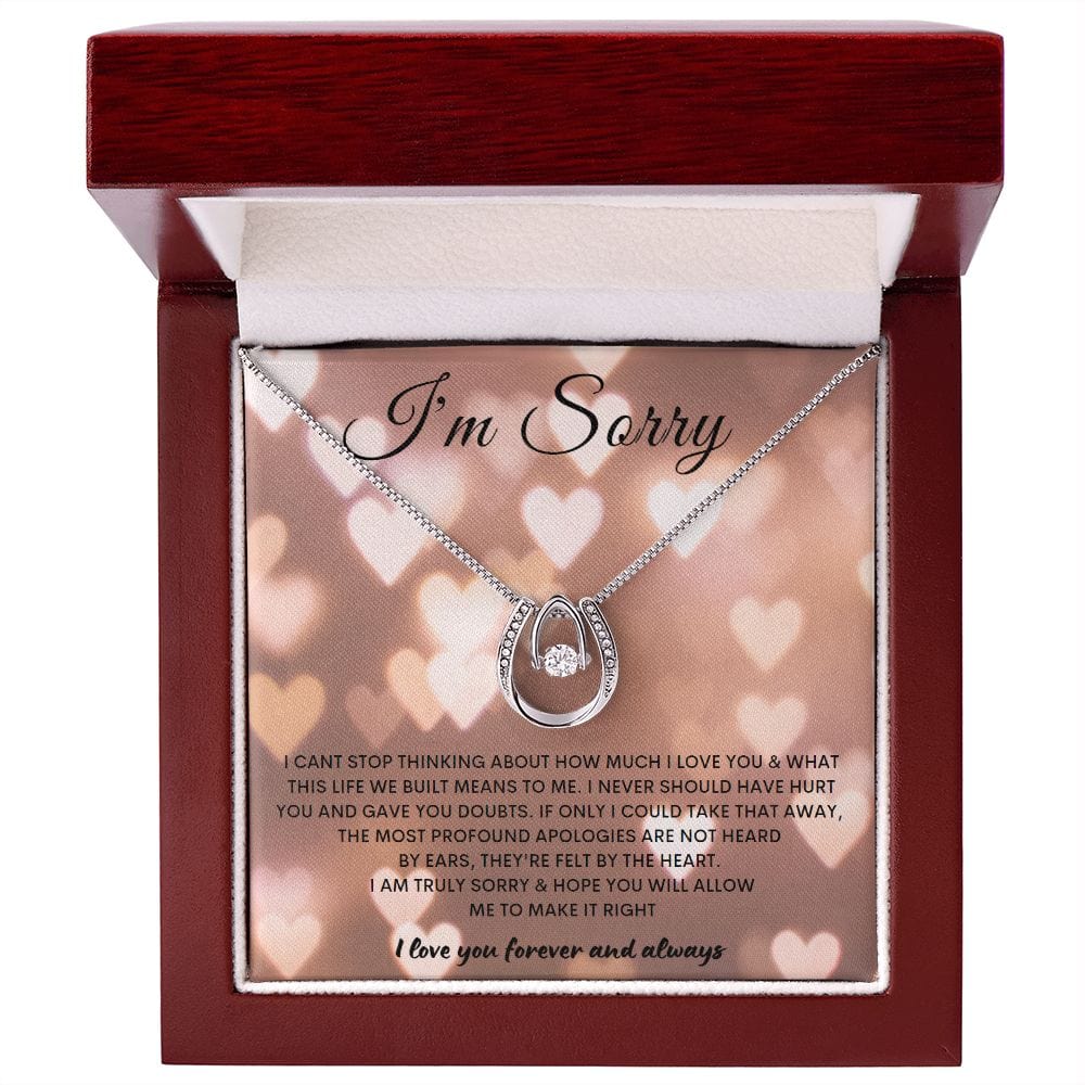 I'm Sorry - Lucky in Love Necklace
