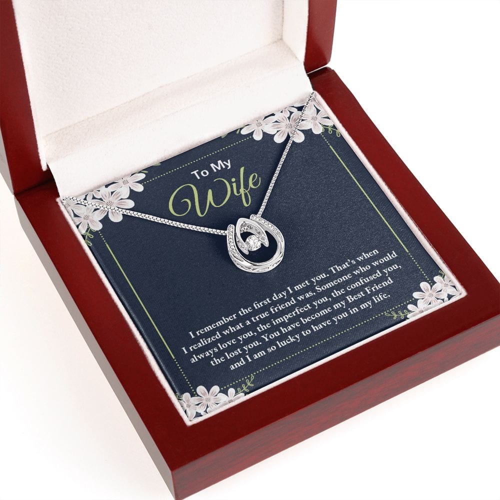 To My Wife | Lucky in Love Necklace