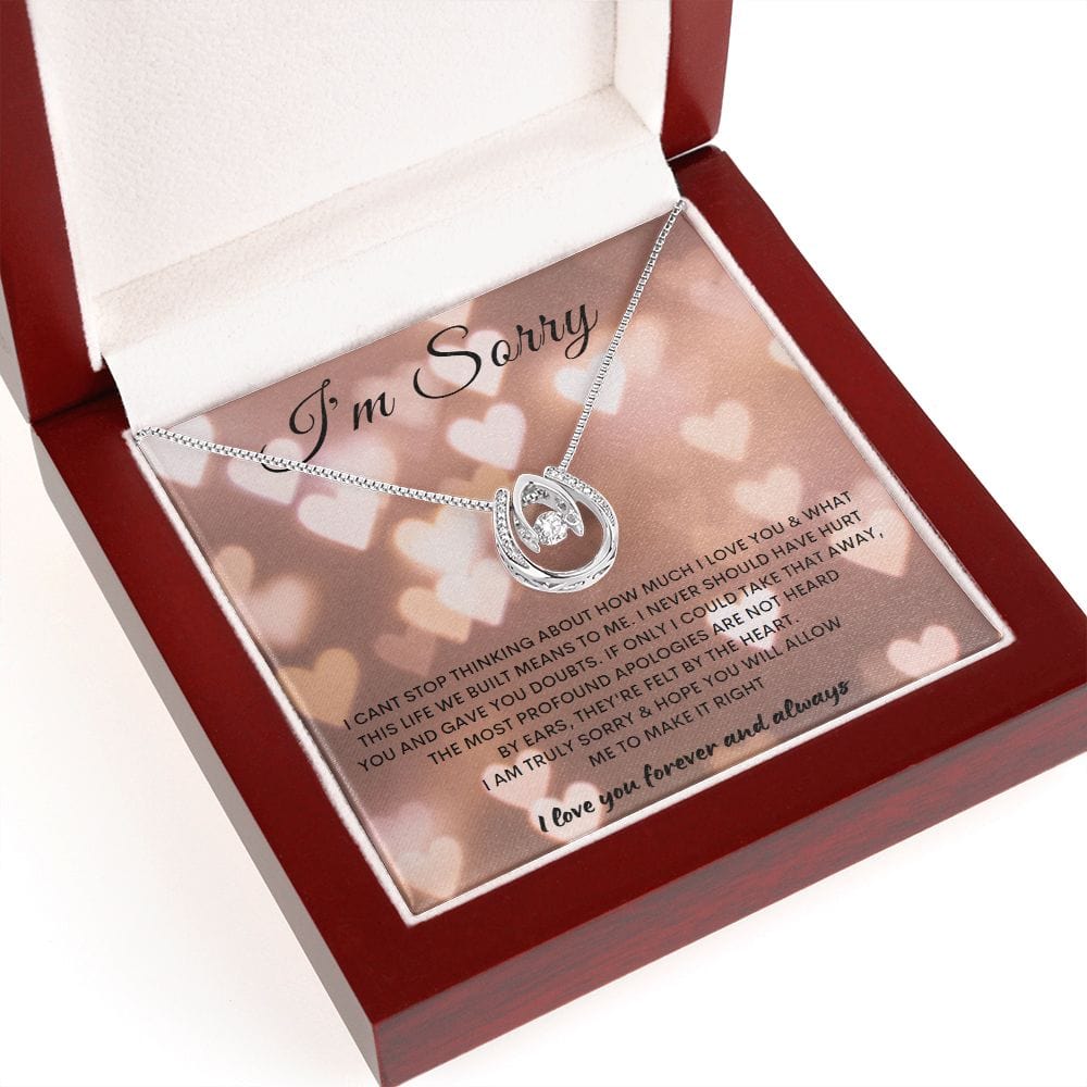 I'm Sorry - Lucky in Love Necklace