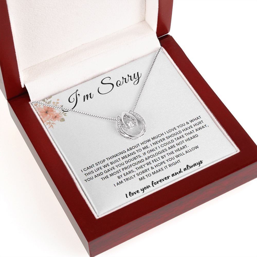 I'm Sorry - Lucky in Love Necklace