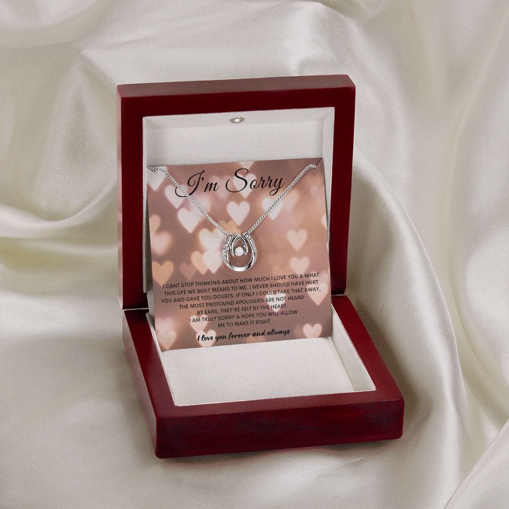 I'm Sorry - Lucky in Love Necklace