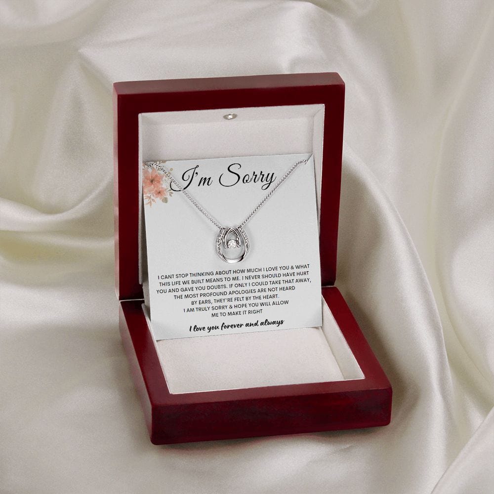 I'm Sorry - Lucky in Love Necklace