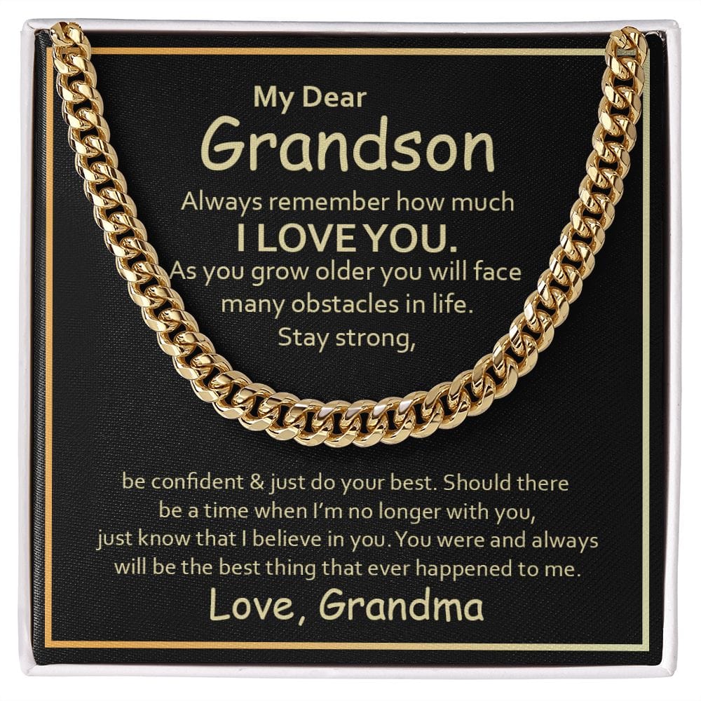 Cuban Link Chain | Grandson from Grandma