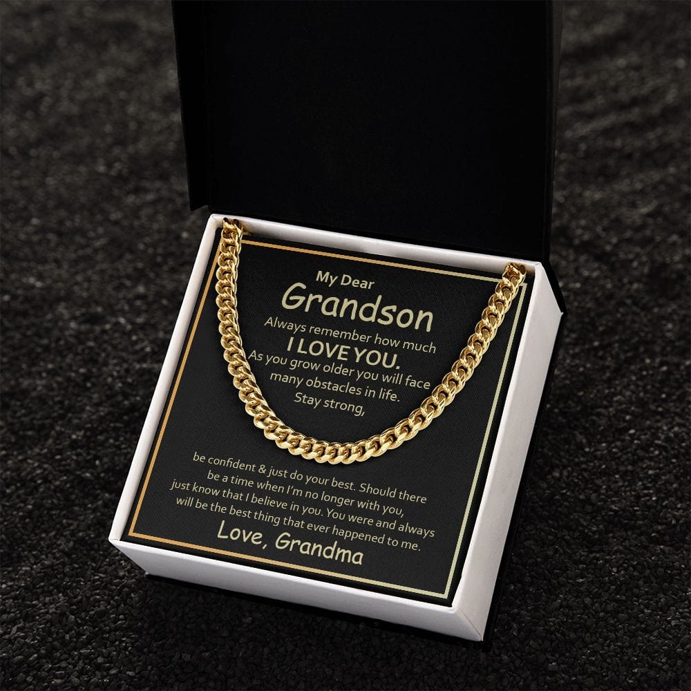 Cuban Link Chain | Grandson from Grandma