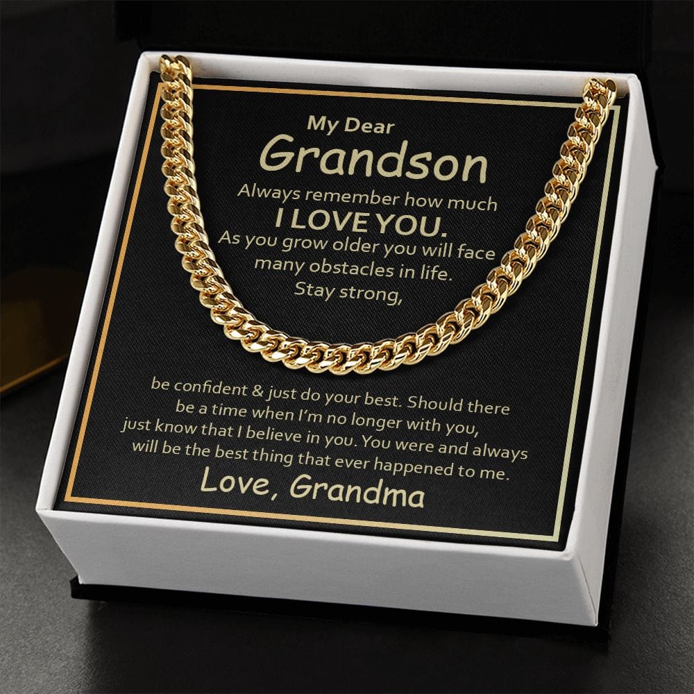 Cuban Link Chain | Grandson from Grandma