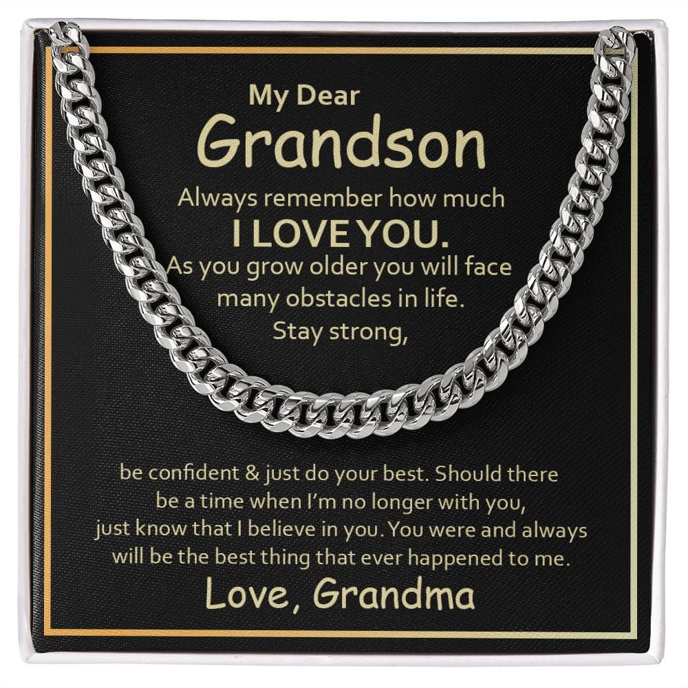 Cuban Link Chain | Grandson from Grandma