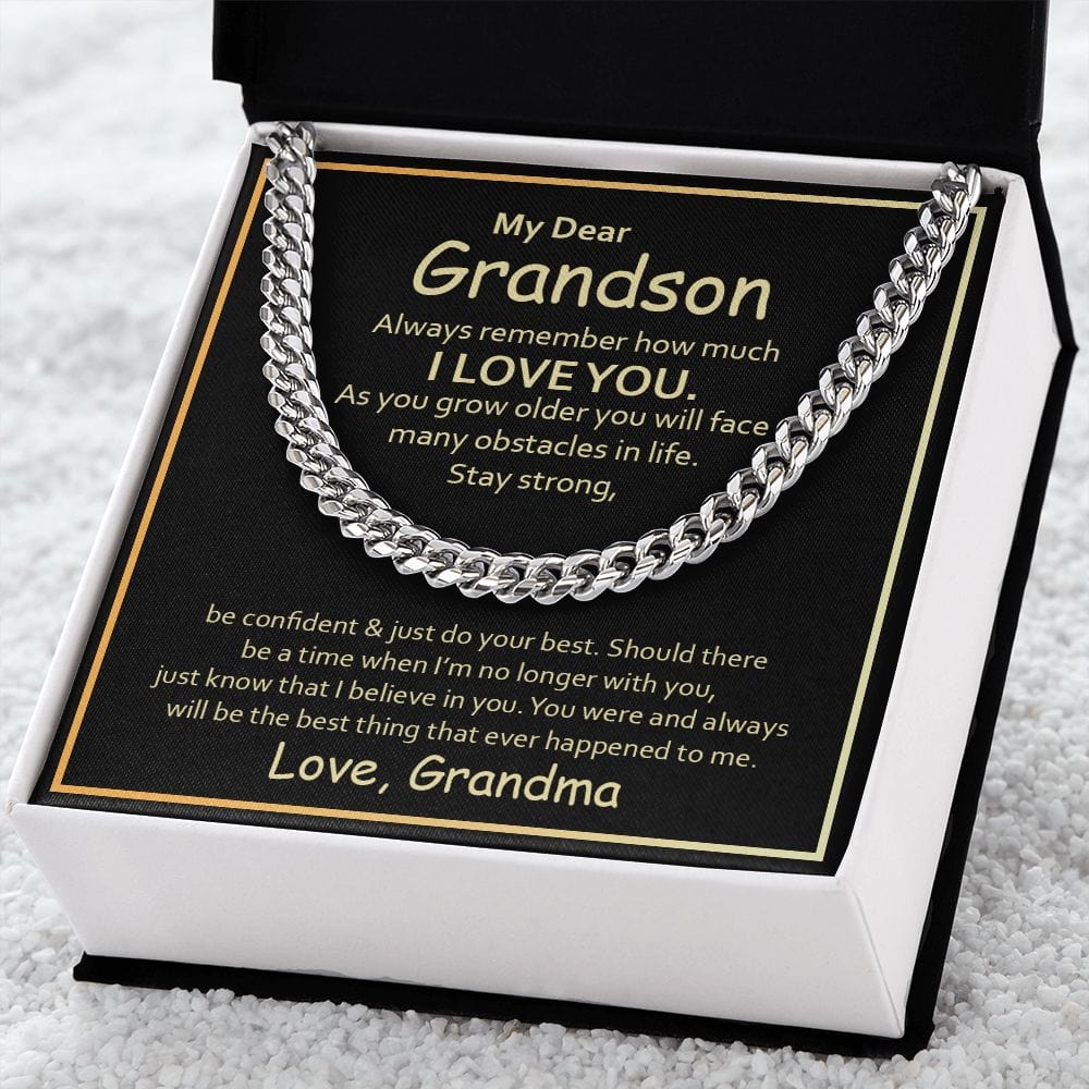 Cuban Link Chain | Grandson from Grandma
