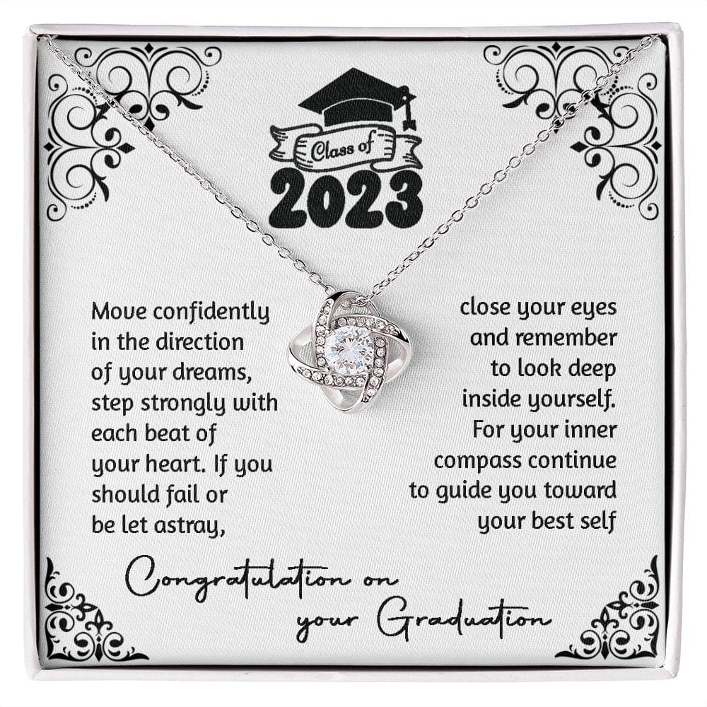 Class of 2023 Love Knot Necklace