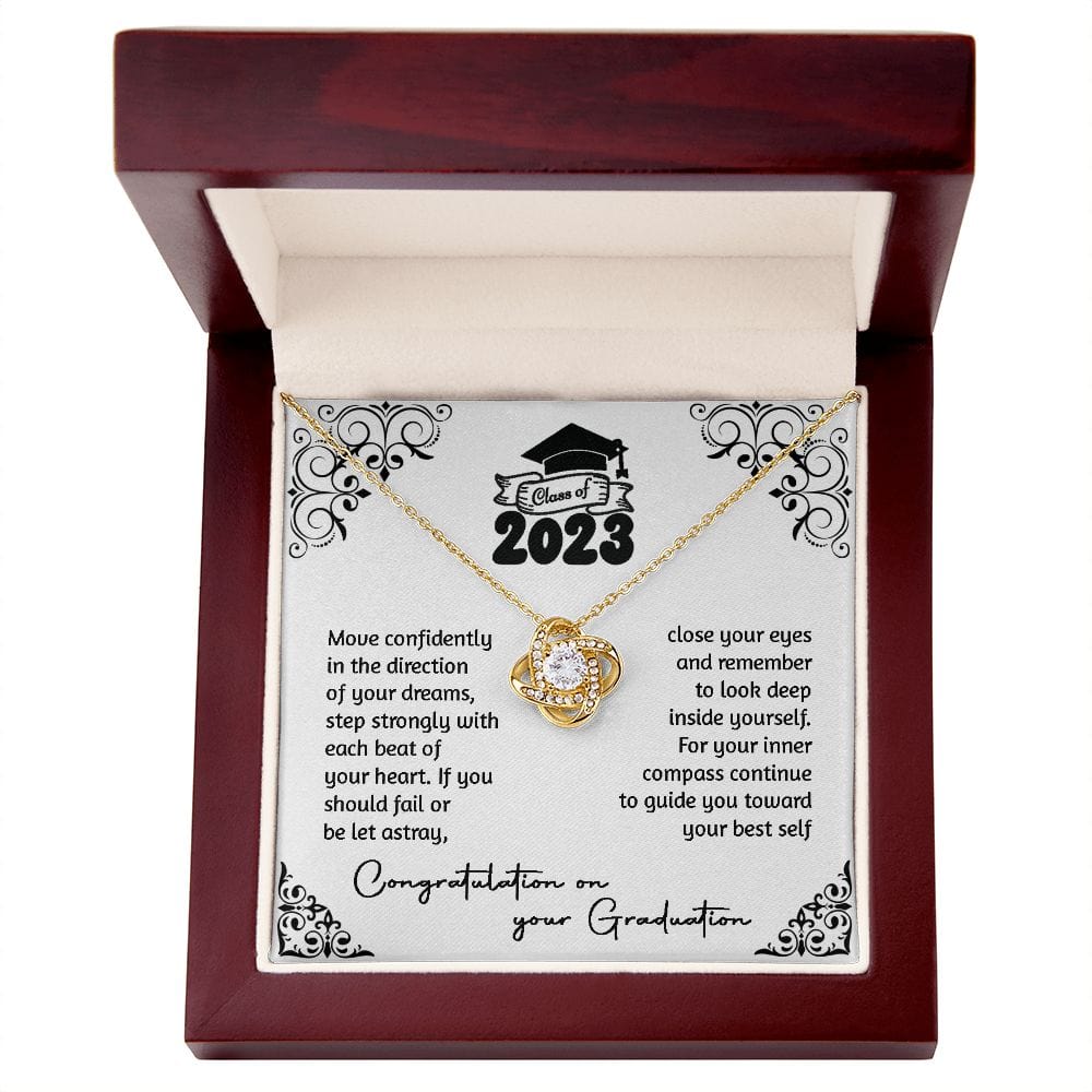 Class of 2023 Love Knot Necklace