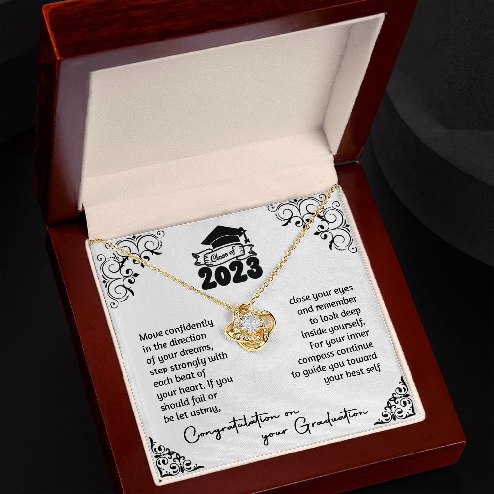 Class of 2023 Love Knot Necklace