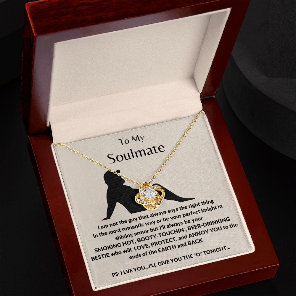 To My Soulmate - Smoking Hot Bestie Necklace