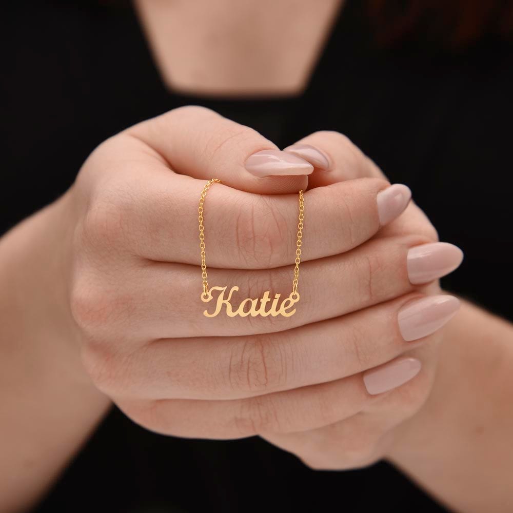I'm Sorry - Personalize Necklace