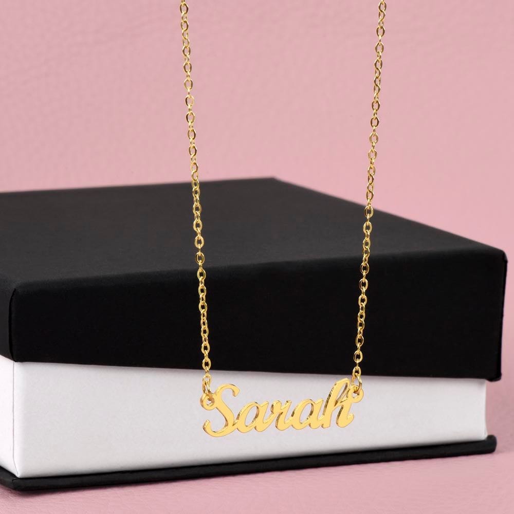 I'm Sorry - Personalize Necklace