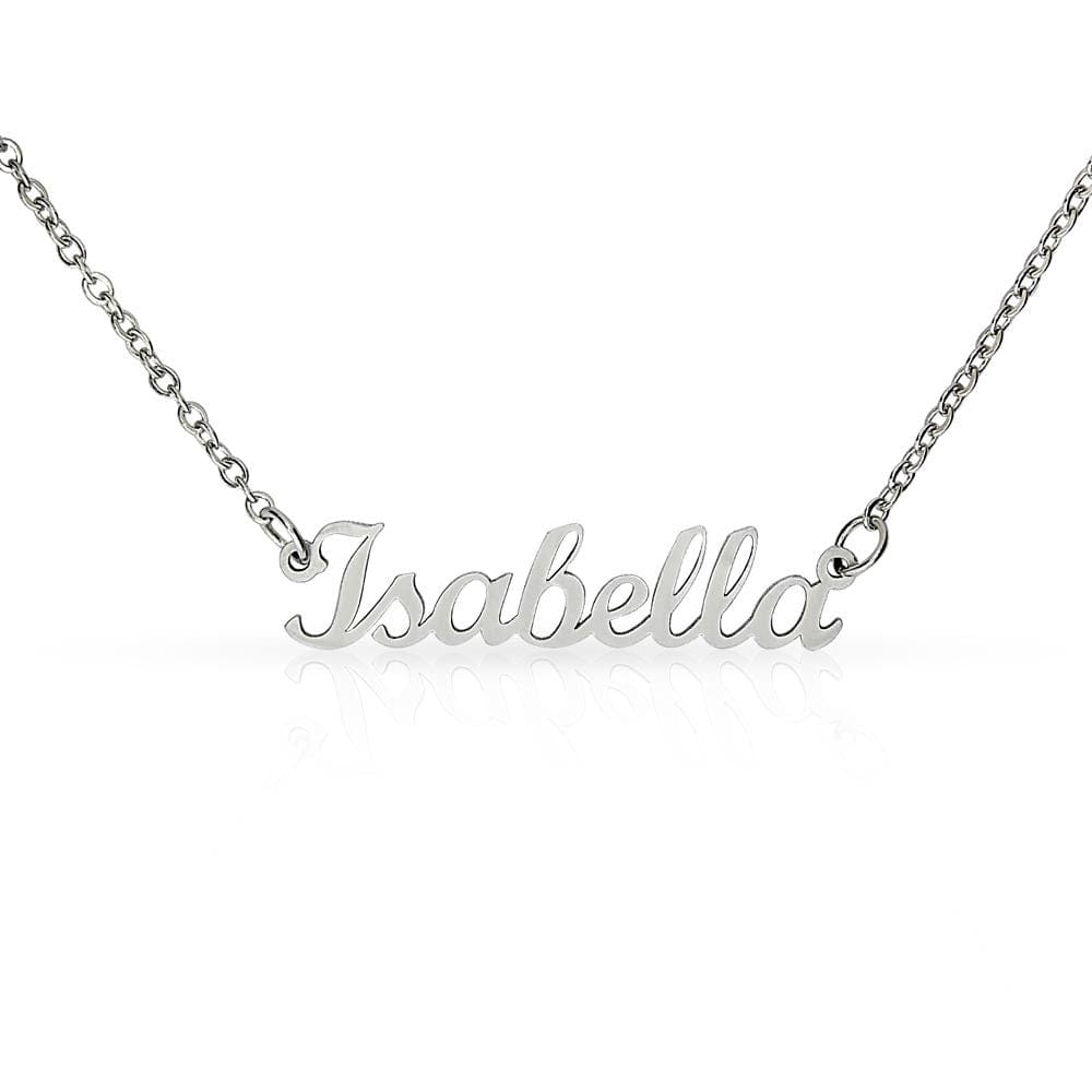 Personalized Name Necklace (No Message Card)