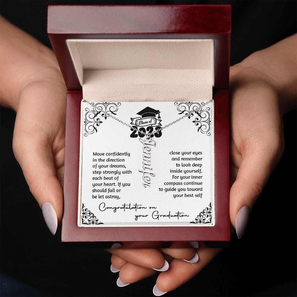 Class of 2023 Personalized Name Necklace