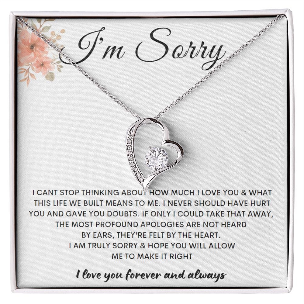 I'm Sorry - Forever Love Necklace