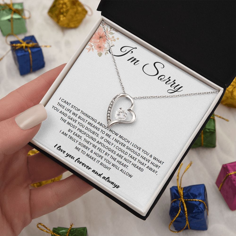 I'm Sorry - Forever Love Necklace