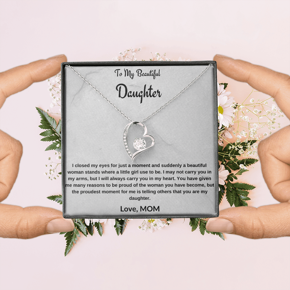 Forever Love Heart | To My Beautiful Daughter