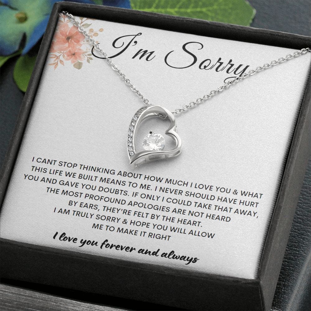 I'm Sorry - Forever Love Necklace