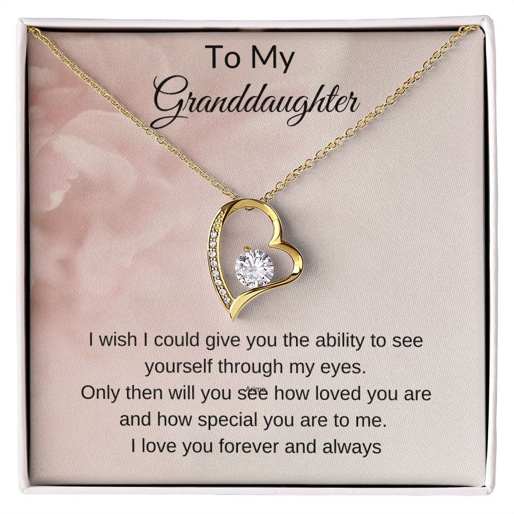 Forever Love Heart | To My Granddaughter